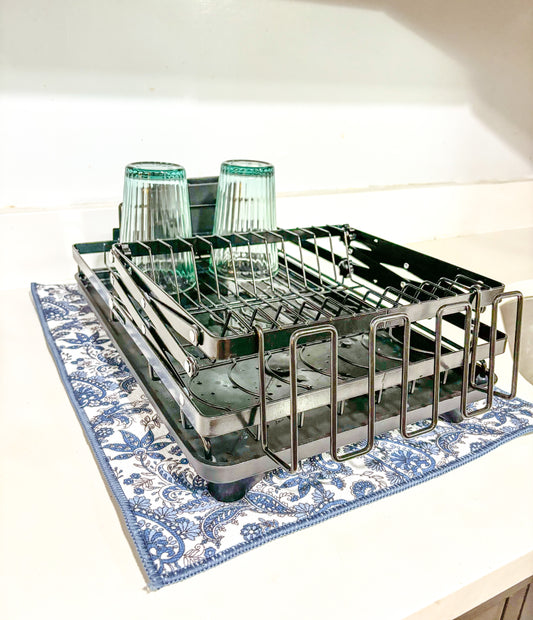 Absorbent Microfiber Drying Mat – 15" x 20" (Set of 1)