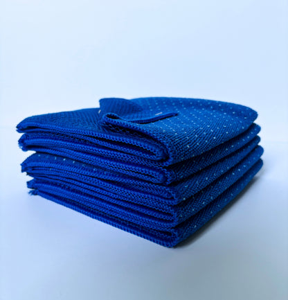 Multi-Textured Microfiber Scrub Cloths – 6 Pack (13" x 13")