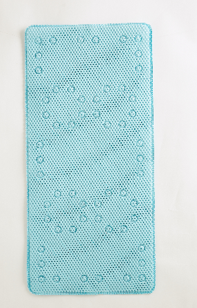 Non-Slip Waffle Tub Mat with Suction Cups – 35.9" x 17"