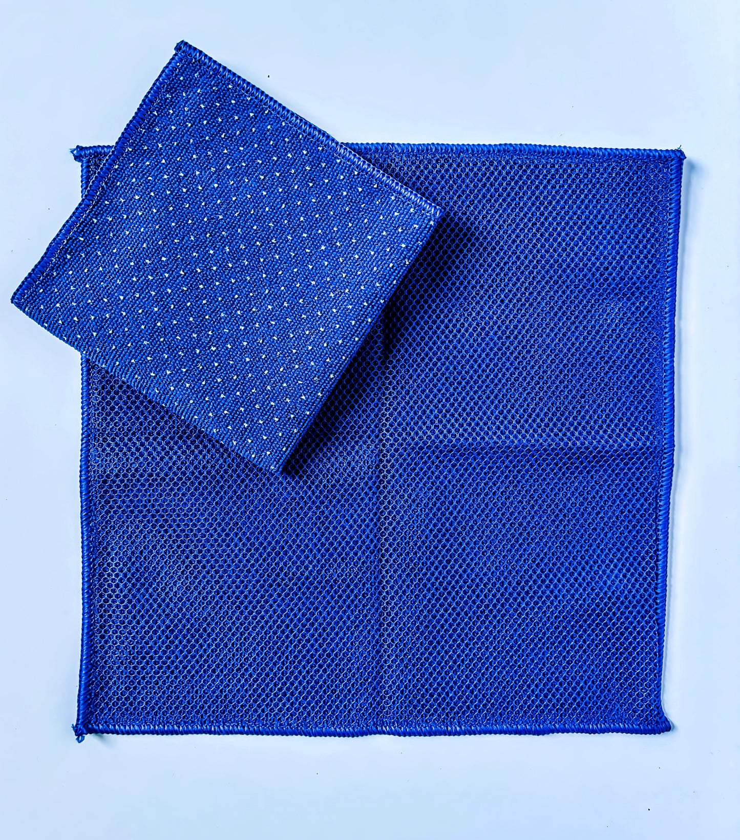 Multi-Textured Microfiber Scrub Cloths – 6 Pack (13" x 13")