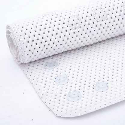 Non-Slip Waffle Tub Mat with Suction Cups – 35.9" x 17"