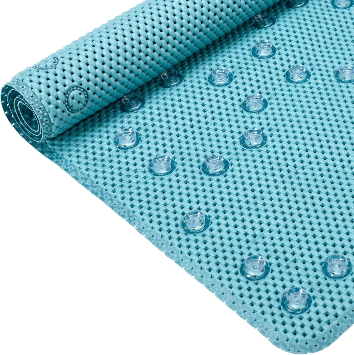 Non-Slip Waffle Tub Mat with Suction Cups – 35.9" x 17"