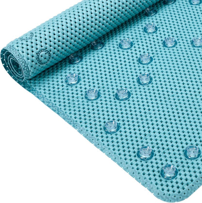 Non-Slip Waffle Tub Mat with Suction Cups – 35.9" x 17"