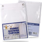 Fabric Shower Curtain or Liner – Weighted Hem & Rustproof Grommets