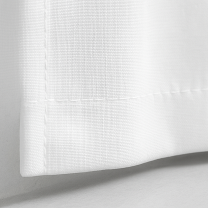 Fabric Shower Curtain or Liner – Weighted Hem & Rustproof Grommets