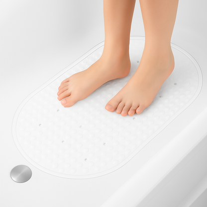 Bubble Bath Tub Mat – Non-Slip, Anti-Mildew (15.5” x 27”)