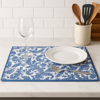 Absorbent Microfiber Drying Mat – 15" x 20" (Set of 1)