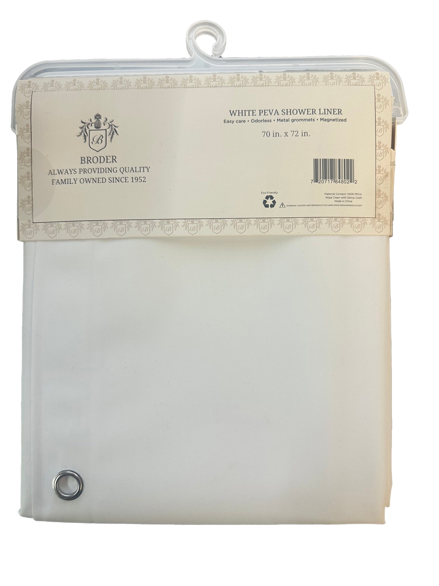 PEVA Shower Curtain/Liner
