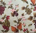 Green Orchard Fruit PEVA Tablecloth – Waterproof with Grapes, Pears & Cherries