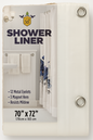 Waterproof Shower Liner with Magnets & Metal Grommets – 70” x 72”