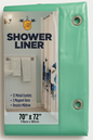 Waterproof Shower Liner with Magnets & Metal Grommets – 70” x 72”
