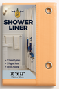 Waterproof Shower Liner with Magnets & Metal Grommets – 70” x 72”