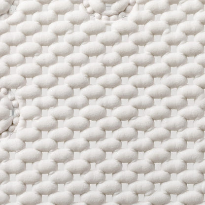 Non-Slip Waffle Tub Mat with Suction Cups – 35.9" x 17"